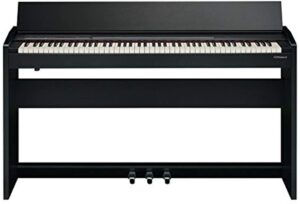 罗兰F-140R电子钢琴 Roland F-140R Compact 88 Console Digital Piano 