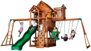 最佳重型秋千套装  Backyard Discovery Skyfort II Swing Set