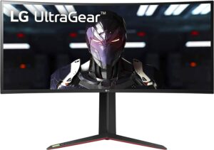 LG UltraGear QHD 34-Inch 曲面游戏显示器