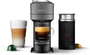 Nespresso Vertuo Next（现代技术和玻璃水瓶尺寸）