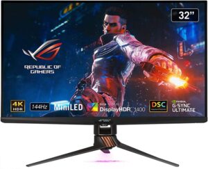 华硕 ROG Swift PG32UQX 4K HDR 144Hz 游戏显示器